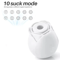Vibrateur Rose Lumineux en Gros pour Femmes, Stimulateur Clitoridien et Mamelons à Succion Orale, Jouets Sexuels pour Adultes