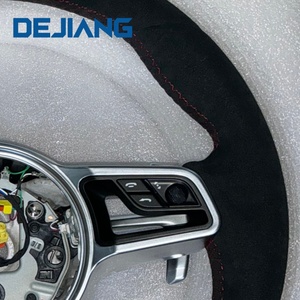 Volante Deportivo Completo en Alcántara para Porsche CARRERA GT 991 911 992 Porsche Cayenne Coupe Porsche 718 Boxster <span class=keywords><strong>Panamera</strong></span> - Product Image 4