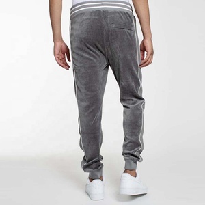 All'ingrosso Logo personalizzato 2 pezzi con Zip girocollo tute da <span class=keywords><strong>uomo</strong></span> pesanti in <span class=keywords><strong>velluto</strong></span> in pile per <span class=keywords><strong>uomo</strong></span> - Product Image 4
