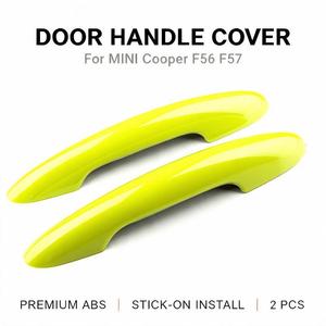 Pour MINI Cooper F56 F57 – Cache-poignée de porte adhésif, garniture sans clé, 2014-2023, couleur unie, 9 options, Carwoman, vente en gros - Product Image 4