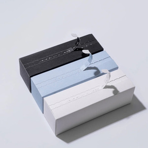 Tùy chỉnh các tông dây kéo hộp da bò/dây kéo niêm phong sản phẩm bao bì hộp - Product Image 3