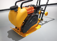 Compacteur de construction à essence C60 haute performance Compacteur de sol à plaque vibrante Noyau de moteur GX160 comprenant un roulement de moteur