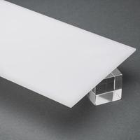 Vente en gros de feuille vierge acrylique blanche opaque de 3mm 1/8 pouces pour sublimation
