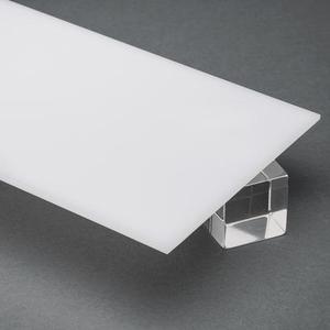 Feuille vierge acrylique blanche opaque de 3mm 1/8 pouces en gros pour la sublimation