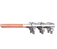 Borne de connexion bimétallique cuivre-aluminium pour barre omnibus et transition conducteur aluminium – Raccord de connexion électrique