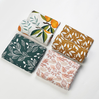 Service complet, conception de motifs gratuite, literie pour bébé personnalisée, couverture en mousseline, 100% coton biologique, couvertures d'emmaillotage pour bébé