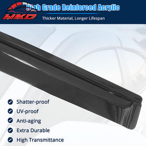 Pare-soleil pour Honda Civic Sedan 96-00, déflecteurs de pluie et de soleil en acrylique, 4 pièces, protection des vitres latérales des portes de voiture - Product Image 4