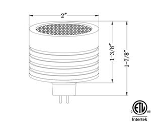 Weerbestendige 5W MR16 RGBCW dimbare slimme led-lamp AC/DC 12V Bluetooth-bediening voor laagspanning tuinspotlicht - Product Image 2