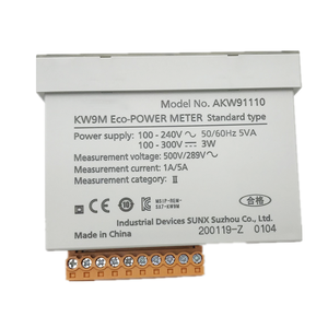 Compteur d'énergie Eco-Power Panasonic KW9M AKW91110 pour la programmation PLC - Product Image 3
