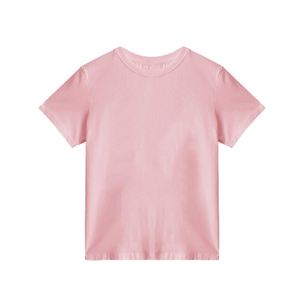 Camisetas ajustadas y elásticas para mujer con cuello redondo, corte slim fit, 91% algodón y 9% elastano, con logotipo. - Product Image 2