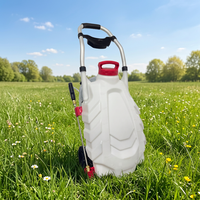 Pulvérisateur électrique à batterie 34L avec fonction d'auto-nettoyage, en matériau PP, pour l'agriculture et l'utilisation de pesticides