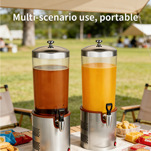 Dispensador de <span class=keywords><strong>Cerveza</strong></span> y Jugos Portátil de 3L/5L con Carga Solar, <span class=keywords><strong>Grifo</strong></span> de Grado Alimenticio para Fiestas y Hoteles - Product Image 4