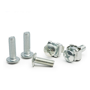 Fixed <strong>Screw</strong> Set <strong>Rack</strong> Mount Cage Nuts <strong>Screws</strong> and Washers Suitable for <strong>Rack</strong> <strong>Mounting</strong> <strong>Server</strong> Cabinet Patch Panel <strong>Screws</strong> M5 M6