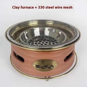 Parrilla Coreana Redonda Ranhuo <span class=keywords><strong>de</strong></span> Alta Calidad, Parrilla <span class=keywords><strong>de</strong></span> Carbón para Interiores, Parrilla <span class=keywords><strong>de</strong></span> Mesa sin Humo, <span class=keywords><strong>Horno</strong></span> <span class=keywords><strong>de</strong></span> Cerámica para Restaurante - Product Image 2