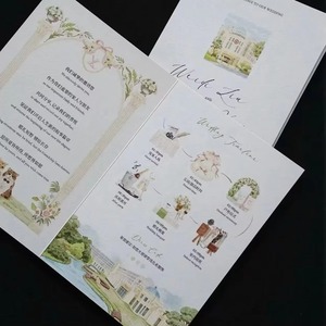 Inviti Matrimoniali Personalizzati su Carta Speciale, Stampa Digitale, Design Rapido e Campionatura per Cerimonie Nuziali - Product Image 6