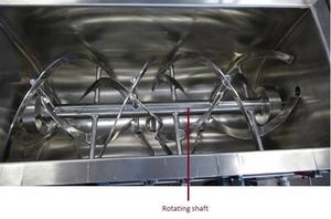 آلة خلط البروتين مخصصة من المصنع، آلة خلط المساحيق الصناعية، آلة خلط الأعلاف للماشية بنظام الشريط - Product Image 3