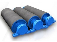Polea de Recogida para Transportador JUXIN con Rodamiento de Bolas, Tambor de Acero y Goma, 1.5 Años de Garantía para Sistemas de Transportadores de Banda en Energía y Minería