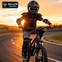 Vêtements de protection pour moto SULAITE, équipement de protection pour enfants pour le cyclisme, le roller et le patinage sur glace, protection anti-chute pour les genoux et les coudes