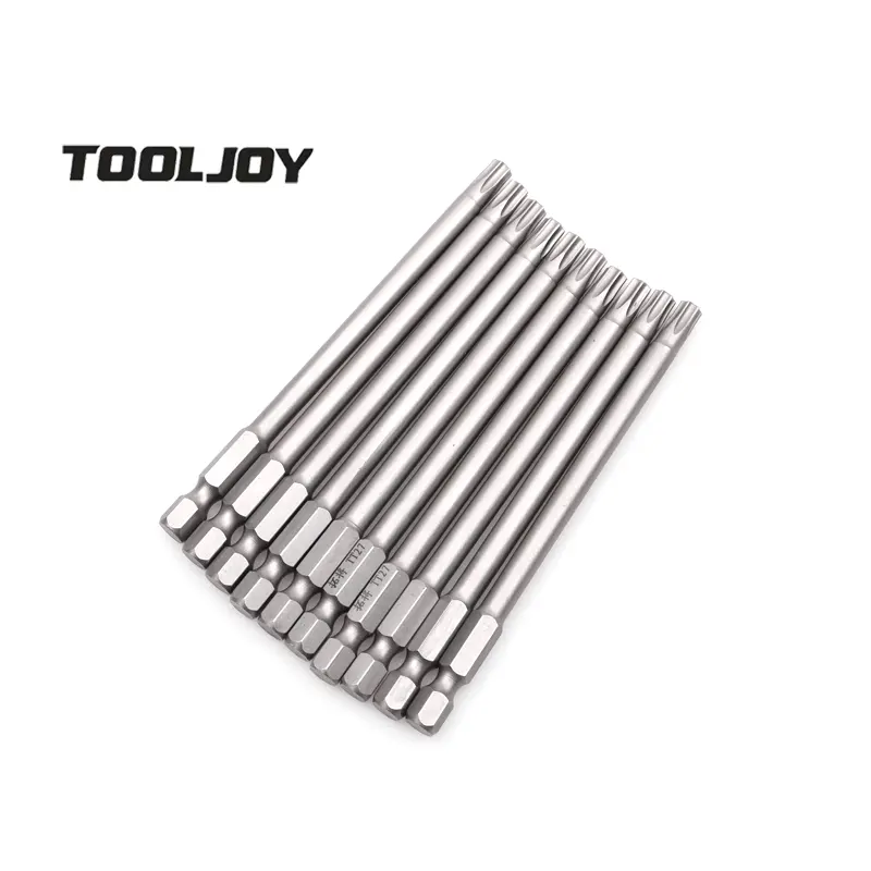 Chất Lượng Bền 65Mm 100Mm 150Mm 200Mm Chiều Dài Torx T25 T30 T40 T50 Công Cụ Tuốc Nơ Vít Bit