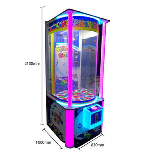 Machine de jeu d'arcade à monnayeur pour parc d'attractions, jeu de rédemption de billets par chute de balles, distributeur de balles rebondissantes - Product Image 2