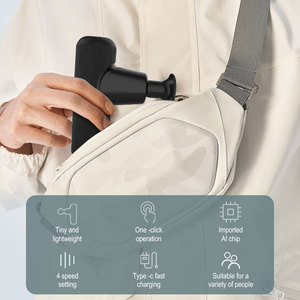 <span class=keywords><strong>La</strong></span> douleur silencieuse et puissante de haute qualité améliore le stimulateur physiothérapeute pistolet de Massage Premium - Product Image 5