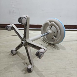 Height Adjustable Round Bar <b>Stool</b> With Rubber Shell Gas Spring And Ring Handle For <b>Office</b> Use - Product Image 2