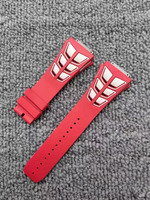 Bracelet de montre interchangeable, étanche et durable, de qualité supérieure, avec design aileron de requin