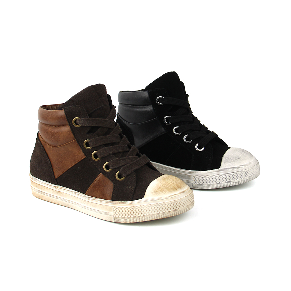 Разноцветные Фирменные брендовые Детские Смешанные спортивные холщовые кроссовки Sefty