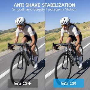 Cámara de Acción Hiicam 5K 30FPS Resistente al Agua 30m con EIS, WiFi, Control Remoto por Aplicación, Tarjeta de 64GB, Gran Angular de 170°, Cámara Deportiva - Product Image 3