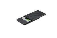 Casing Hard Drive 2.5 inci USB C 3.1 Gen 2 ke SATA III 6Gbps untuk SSD HDD 9.5 7mm, Casing Hard Disk Eksternal dengan UASP