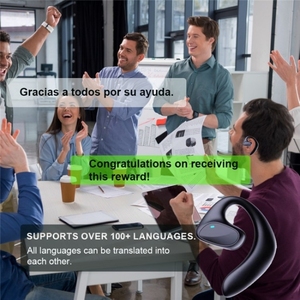 Traducteur vocal intelligent à réduction de bruit M8 Casque sans fil TWS Écouteurs de traduction en 144 langues - Product Image 3