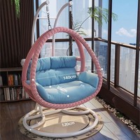 Fauteuil suspendu en rotin, hamac paresseux simple et double pour balcon, patio, intérieur, berceau de loisirs, vente en gros