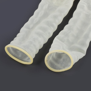 Dispositif de collecte d'urine pour homme, forme ovale, portable, pour personnes âgées alitées, soins d'incontinence, urinoir jetable en latex - Product Image 4