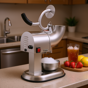 Machine à glace pilée Vevor 1500W en acier inoxydable, capacité 700 ml, commande manuelle, qualité commerciale - Product Image 2