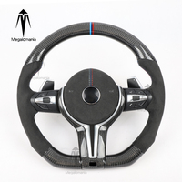 Volant sport personnalisé en fibre de carbone pour BMW F30 F10 Série 3 Série 5 X5 X6 E90 E92 M3 M5 E46 F20 F12 F80 F82 avec éclairage LED