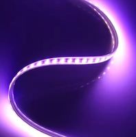 Bande lumineuse LED flexible SMD5050 RGB 220V, IP65, revêtement PVC, ruban intelligent étanche pour la décoration intérieure et extérieure