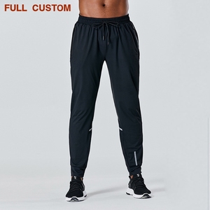 Pantalon <span class=keywords><strong>de</strong></span> survêtement personnalisé 150 GSM Pantalon <span class=keywords><strong>de</strong></span> survêtement en nylon spandex avec cordon <span class=keywords><strong>de</strong></span> serrage Mode Jogger Streetwear Pantalon pour hommes - Product Image 1