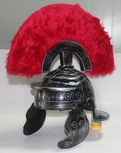 Casco de <span class=keywords><strong>Centurión</strong></span> Romano de Plástico para Fiestas de Adultos, Modelo MHH106, con Diseño de Rayas - Product Image 4