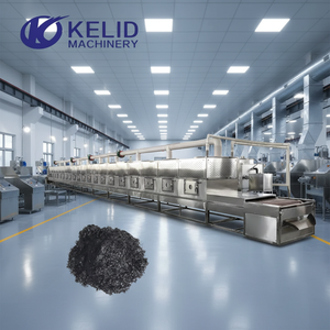 Forno di Essiccazione Industriale a Nastro Continuo KELID per Lavorazione Chimica, <span class=keywords><strong>Dimensioni</strong></span> Personalizzabili, Motore Elettrico, Controllo PLC - Product Image 1
