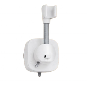 Nouveau support de pomme de douche à ventouse mobile, moderne, chromé, salle de bain, <span class=keywords><strong>sans</strong></span> perçage, support de douche universel fixe pour appartement - Product Image 3