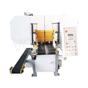 Sierra de cinta horizontal para carpintería MJ300, corte de madera maciza, 220V/110V, 17.22kW - Product Image 1