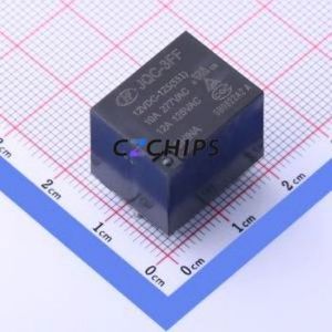 JQC-3FF/012-1ZS(551) Power Relay Through hole,15.5x19mm Relay 12V 1 Changeover: 1C (SPDT-Changeover)::: 5 10A-28VDC/10A-277VAC - Product Image 1