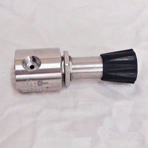 Vanne de réduction de pression de gaz modèle HI-TEK HK en acier inoxydable 1/4 pouce à diaphragme pour propane/azote/oxygène - Product Image 6