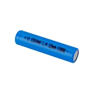 Beliebte zylindrische Batterie 3.7V 10440 360mAh Lithium-Ionen-Batterie für Beleuchtung