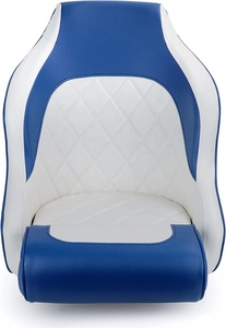Boot Kapitein Seat Marine Grade Draaibare Opvouwbare Luxe Marine Comfortabele Deluxe Bootstoel Voor Boten - Product Image 3