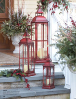 Lampe à vent en verre métallique de style européen lampe de cheval de mariage créative romantique ornements de chandelier rétro creux