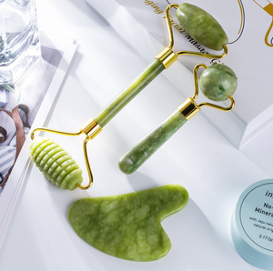 Outil <span class=keywords><strong>de</strong></span> rouleau <span class=keywords><strong>de</strong></span> massage pour le visage, accessoire facial, en <span class=keywords><strong>pierre</strong></span> <span class=keywords><strong>de</strong></span> <span class=keywords><strong>jade</strong></span>, <span class=keywords><strong>Gua</strong></span> <span class=keywords><strong>Sha</strong></span>, vente en gros, livraison gratuite - Product Image 5