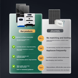Système d'énergie solaire hors réseau de qualité supérieure 3-11KW avec stockage de batterie, équipement complet d'alimentation domestique - Product Image 3