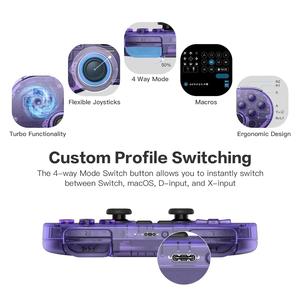 <span class=keywords><strong>8BitDo</strong></span> SN30Pro Edición Especial controlador inalámbrico compatible con Bluetooth Gamepad con vibración accesorios de juego para NS Switch - Product Image 4