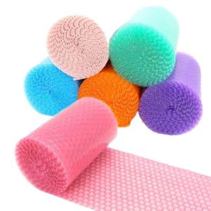 Love Pink Heart Shaped <strong>Bubble</strong> Film <strong>Roll</strong> Wrap Sheets <strong>Roll</strong> Shipping Customised Air Thickened <strong>Bubble</strong> Film <strong>Roll</strong> Packaging - Product Image 1